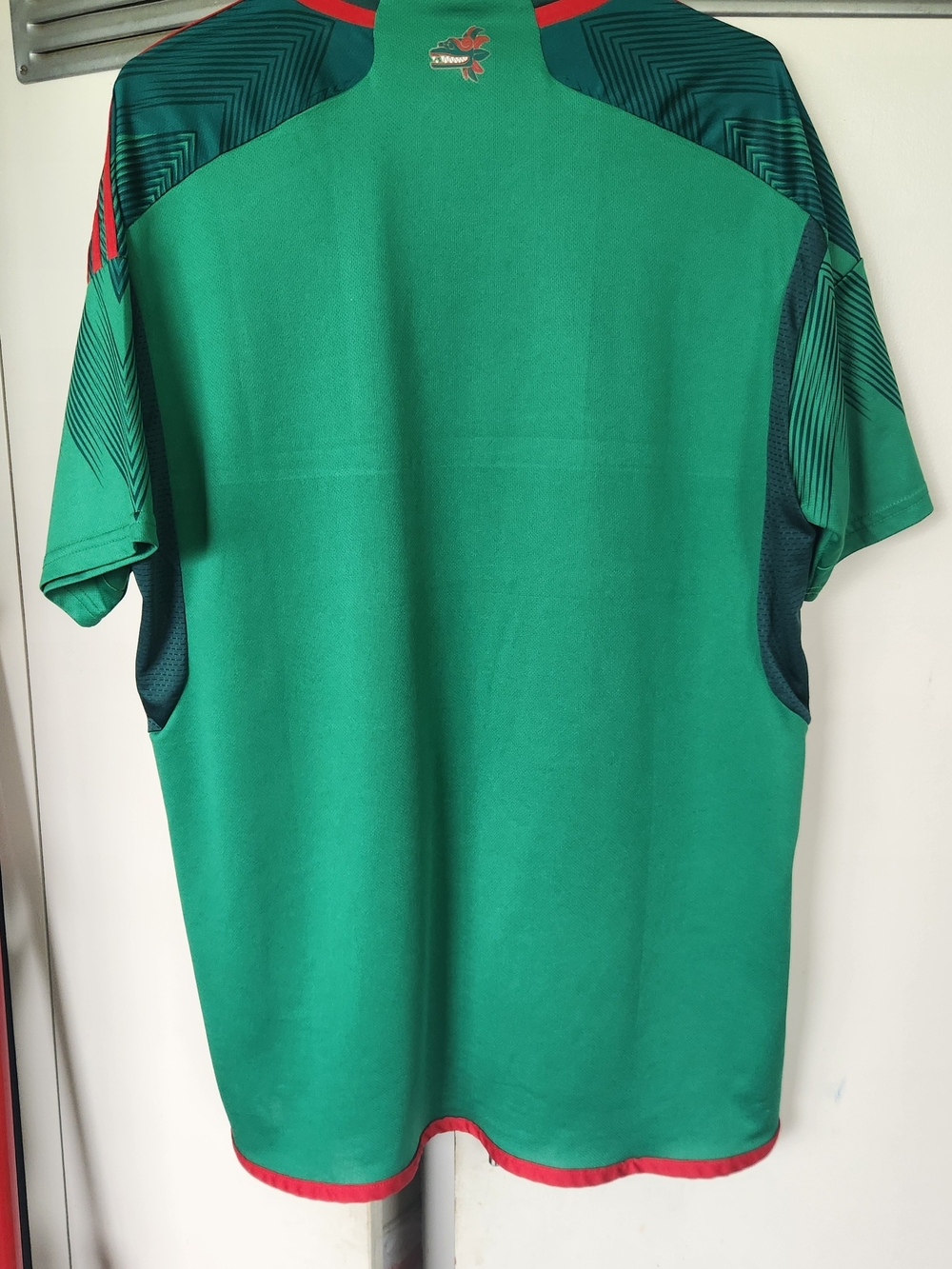 adidas Green and Red Mexico Men’s Soccer Jersey - Picture 2 of 8